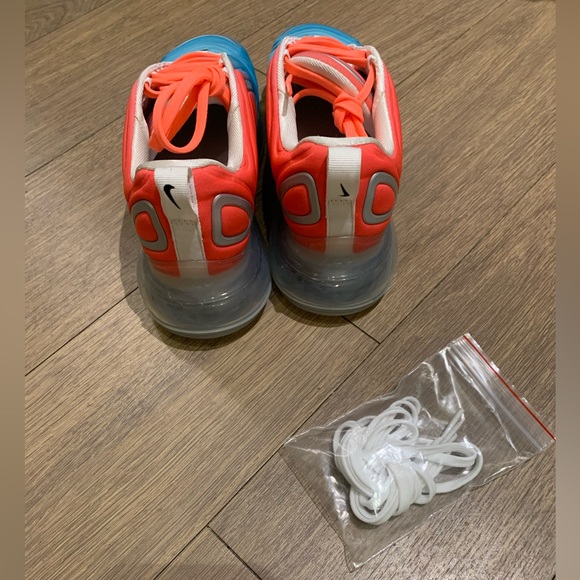 ๐ฅ Nike Air Max 720 Running Shoes, Pink Sea Blue Lava Glow Ombre, Women Size 6.5 - Picture 5 of 16